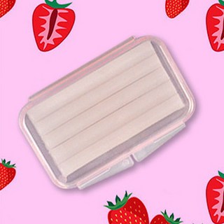 임시치아접착제 인공치아 치과용접착제 치아 교정용 왁스 민트 믹스 향 교정기 브래킷 잇몸 자극 미백 구강 위생 도구 상자당 5 개, [02] Strawberry