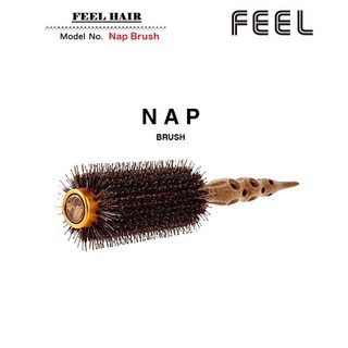 [FEEL JAPAN] Nap Brush 롤빗 (해외직구 일본헤어샵 일본 아이돌 롤빗 헤어롤빗), 2호, 1개