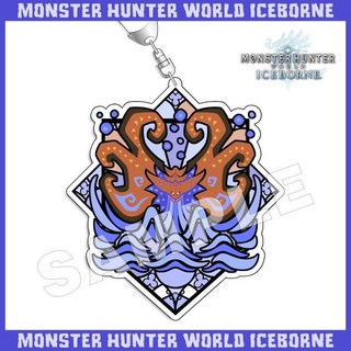 魔物獵人 世界冰原周邊 黑龍 迅龍 冰牙龍 碎龍 掛件 鑰匙扣 汽車鑰匙扣 背包鑰匙扣 情侶鑰匙扣, 1個, 溟波龍