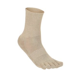DASAMA 텐셀 하이크 앵클 토우 삭스 스포츠 등산 트레킹 하이킹 속건성 쿠션 양말, 1개, 베이지
