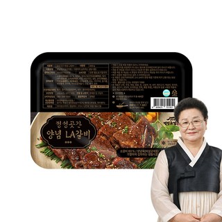 정성곳간 국내산 양념 LA갈비, 400g, 1개