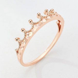 준주얼리 전체 14K 18K 티아라 반지 WFBDR617 데일리 반지 선물 성년의 날 반지 핑크골드 옐로우골드