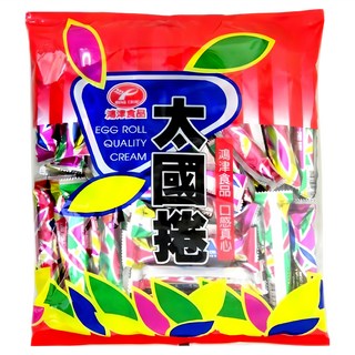 鴻津泰國捲 奶油蛋卷, 350g, 1袋