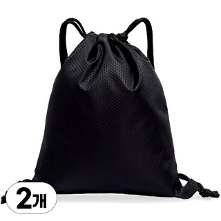 스포츠 신발가방 편리한 수납과 다용도로 활용 가능한 슈즈백 짐색, 2개입, 블랙, 2개