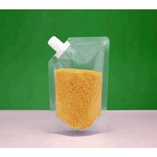 收納密封分裝手提袋 飼料雜糧適用 自立式廚房收納, 小, 1個, 小