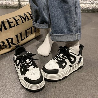 爆款厚底鬆糕小白鞋女增高小衆板鞋2025超火新款春夏季休閒運動鞋