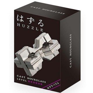 해피퍼즐 하나야마 캐스트퍼즐 아워글래스 레벨6단계 하즈루 두뇌개발게임, 1개