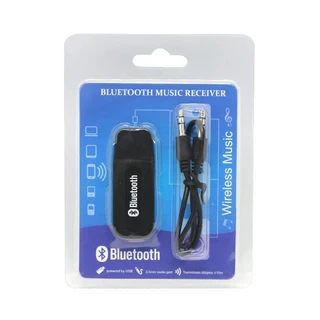 자동차 USB 블루투스 어댑터 3.5mm 오디오 태블릿 전화 자동차 스피커 수신기 음악 블루투스 어댑터 휴대용, 01 One Size