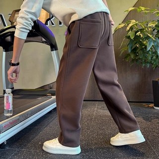 清倉撿漏 尾單大牌剪標專櫃撤回外貿時尚大碼加厚加絨運動褲衛褲