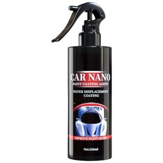 CAR NANO 手噴鍍膜劑 車用車漆鍍膜劑 汽車翻新鍍膜封體劑 多功能汽車護理, 1個, 250ml