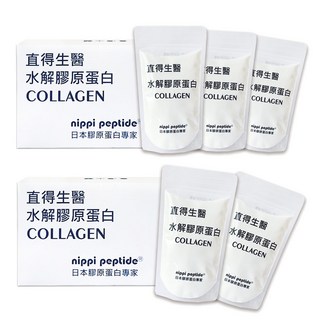 直得生醫 水解膠原蛋白 Nippi日本膠原蛋白, 120g, 5個