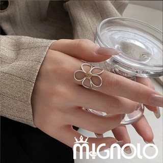 MIGNOLO 戒指 簡約冷淡風優雅指環