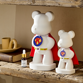 규조토 K-히어로 슈퍼맨 블랑베어 대형 & 초대형 방향제 세트 (받침페이퍼&리필오일포함)/ 자체발향 디퓨저 탈취 습기제거 새집증후군효능