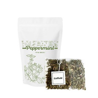 커필드 유기농 페퍼민트 티백, 2.4g, 1개, 20개입
