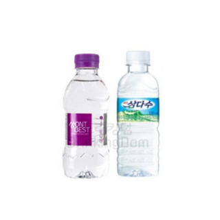 몽베스트 330ml 20개입 + 삼다수330ml 20개입, 1세트