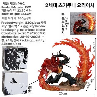 귀멸의 칼날 피규어 코쿠시보 요리이치 귀칼 미니어처 여러종, 1개