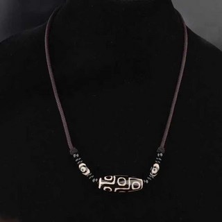 天然西藏真品九眼天珠瑪瑙手鍊手串，老天眼散珠男女款吊墜項鍊，帶來平安吉祥