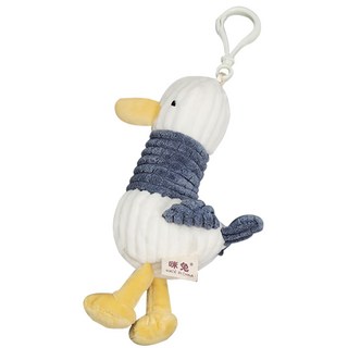 鯊魚鑰匙圈 鯊魚吊飾 閨蜜小鯊魚 包包吊飾 掛件 小鯊魚公仔 創意吊飾 生日禮物 卡通鑰匙扣, 白+黃+灰, 1個