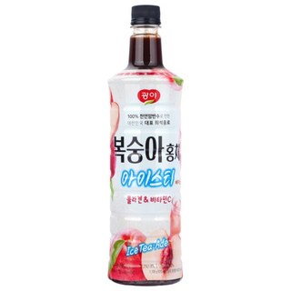 광야 복숭아 홍차, 16개, 970ml