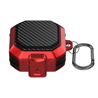 갤럭시 버즈 프로 프로2 fe 라이브 케이스 실리콘 보호커버, 갤럭시 버즈 라이브, 빨간색