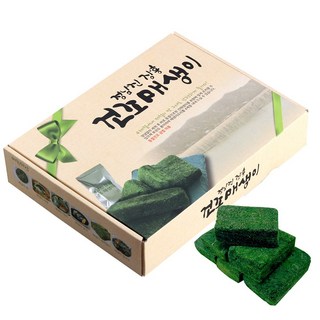 정남진장흥 건조매생이 블럭 (동결건조매생이) 4계절 간편하게, 3g, 20개