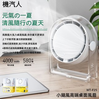 涼風扇 USB風扇 外旋式循環扇 空氣循環扇 電風扇 工業扇 立扇, 小颶風桌面風扇「白色」, 小颶風桌面風扇「白色」