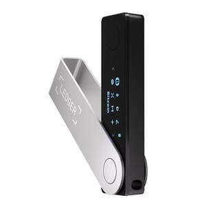 Ledger Nano X 나노 렛저 암호화폐 하드웨어 지갑 Hardware Wallet Bluetooth Onyx Black 완전 새것 정품 밀봉, 1개