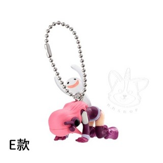 BANDAI 航海王沮喪魂公仔吊飾 轉蛋 扭蛋 海賊王 魯夫 索龍 喬巴 全5款, 1個, E款/珠寶·波妮1G202