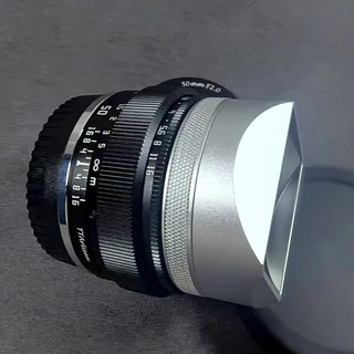 TTArtisan AF용 금속 총검 사각 렌즈 후드 50mm F2 소니 E 후지필름 XF 니콘 Z 마운트 캡 포함, 01 은, 01 CHINA, 1개