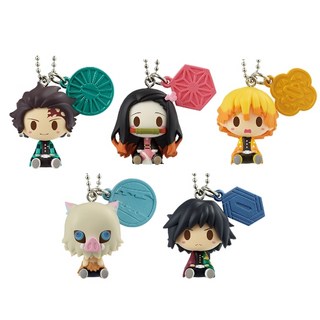 一番賞 鬼滅之刃 H賞 迷你公仔 吊飾 - 炭治郎 彌豆子 我妻善逸 伊之助, 1個