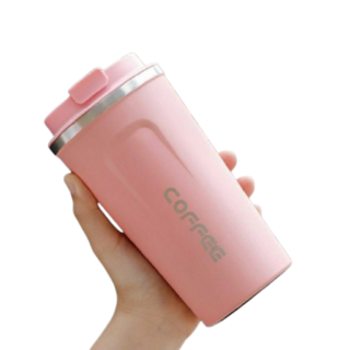 咖啡隨行杯 保溫杯 - 環保咖啡杯/冰霸杯, 1個, 粉色, 510ml