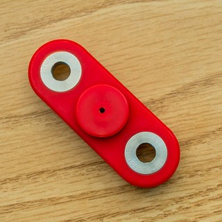 9色 大二軸 Fidget Spinner 指尖陀螺, 黑, 1個