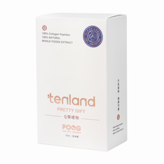 tenland【Q彈禮物】日本POOG專利高濃度魚膠原蛋白，小分子易吸收，養顏美容聖品，打造Q彈美肌, 5g, 1個