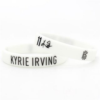 籃球手環 歐文手環 籃網隊運動手鍊 情侶學生夜光硅膠腕帶 私人定製