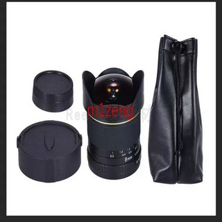 8mm F3.0 APS-C 와이드 어안 수동 프라임 렌즈 canon eos 60d 77d 200d 550d 카메라, 02 Canon EF