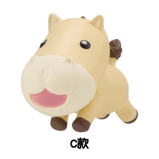 BANDAI 魔法少年賈修充電線公仔 P2 清人 小馬怪 轉蛋 扭蛋 全5款, 1個, C款/小馬怪3W382