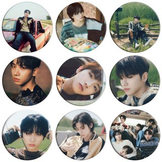 BOYNEXTDOOR 1st EP同款徽章鏡子鑰匙扣掛件配飾，臺灣現貨快速出貨，明星周邊時尚配件