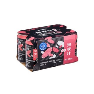 台酒TTL黑麥汁紅麴桂圓原味烏梅多口味任選, 1個, 紅麴黑麥汁-(6瓶/組)