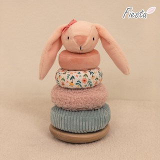 피에스타 우드&패브릭 링쌓기 토끼, 1세트, 단품