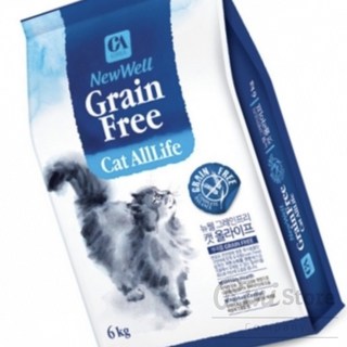 애묘 무곡물 뉴웰 그레인프리 캣 올라이프 6kg, 본상품선택, 1개