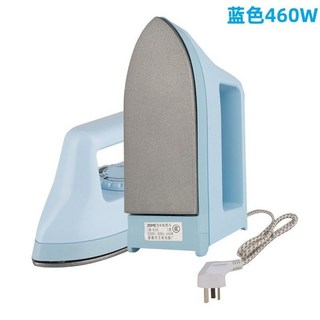 迷你110V手持掛燙機，乾濕兩用熨斗，旅行家用學生宿舍適用，小功率燙衣神器, 藍色電熨斗