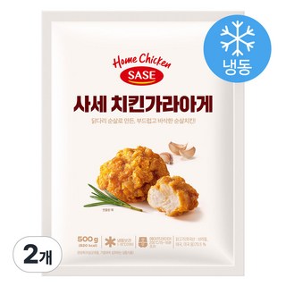 사세 치킨 가라아게, 500g, 2개