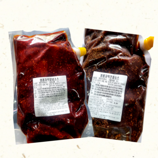 꼬막비빔밥용 대용량 2kg 꼬막무침소스 대용량 업소용, 까만소스(간장맛), 1개