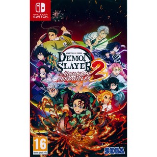 NS SWITCH 鬼滅之刃 火之神血風譚2 中文版 Demon Slayer 2 (一起玩) Switch 遊戲, 中文歐版