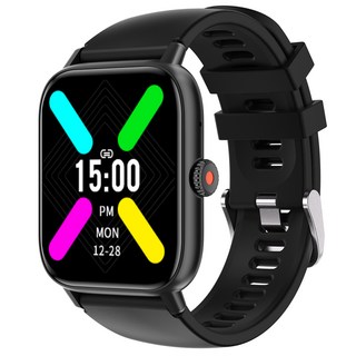 WAPiK 블루투스 스마트워치 Z8 1.91인치 한글판 학생 여성시계, GPS + 블루투스, 4.8cm, 블랙