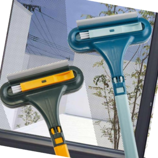 올인원 만능 청소크리너 방충망 모기장 유리 먼지제거 OC_0205TC, 올인원 크리너 오렌지