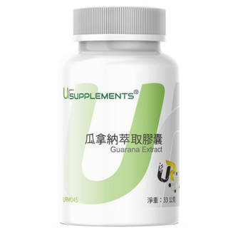 UrSUPPLEMENTS 瓜拿納萃取膠囊, 1個, 60份