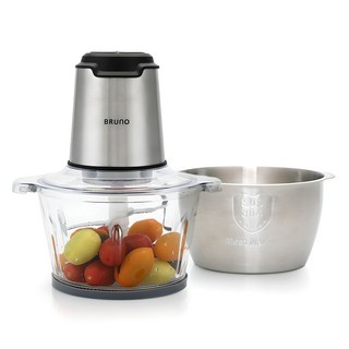 BRUnO 不鏽鋼玻璃多功能大容量切碎器 BEC-2408
