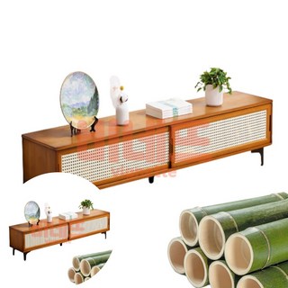 우드 티브이 수납장 160cm 월넛 벽장식장