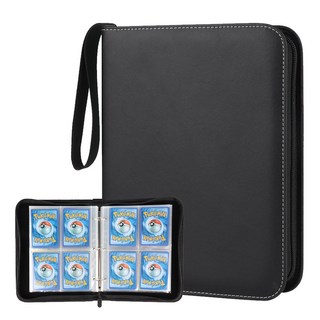 寶可夢遊戲王卡牌活頁收納卡冊, 黑, 1個